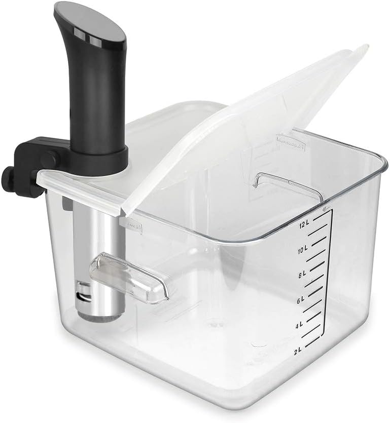 EVERIE Hinged Sous Vide Lid Compatible with ANOVA Nano