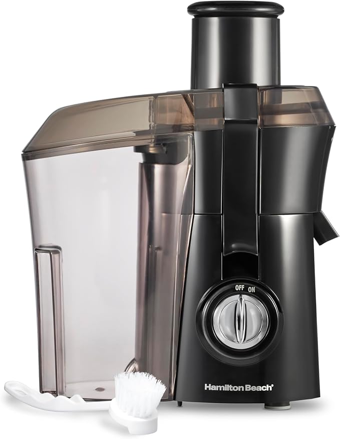 Hamilton Beach Juicer Machine, Big Mouth 3” Feed Chute for Whole Fruits and Vegetables,…