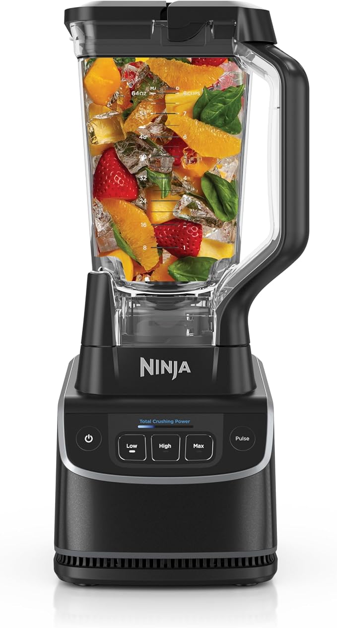 Ninja UltraCrush Professional Blender | 1000W Power, XL 72-oz.* Pitcher | Total Crushing…