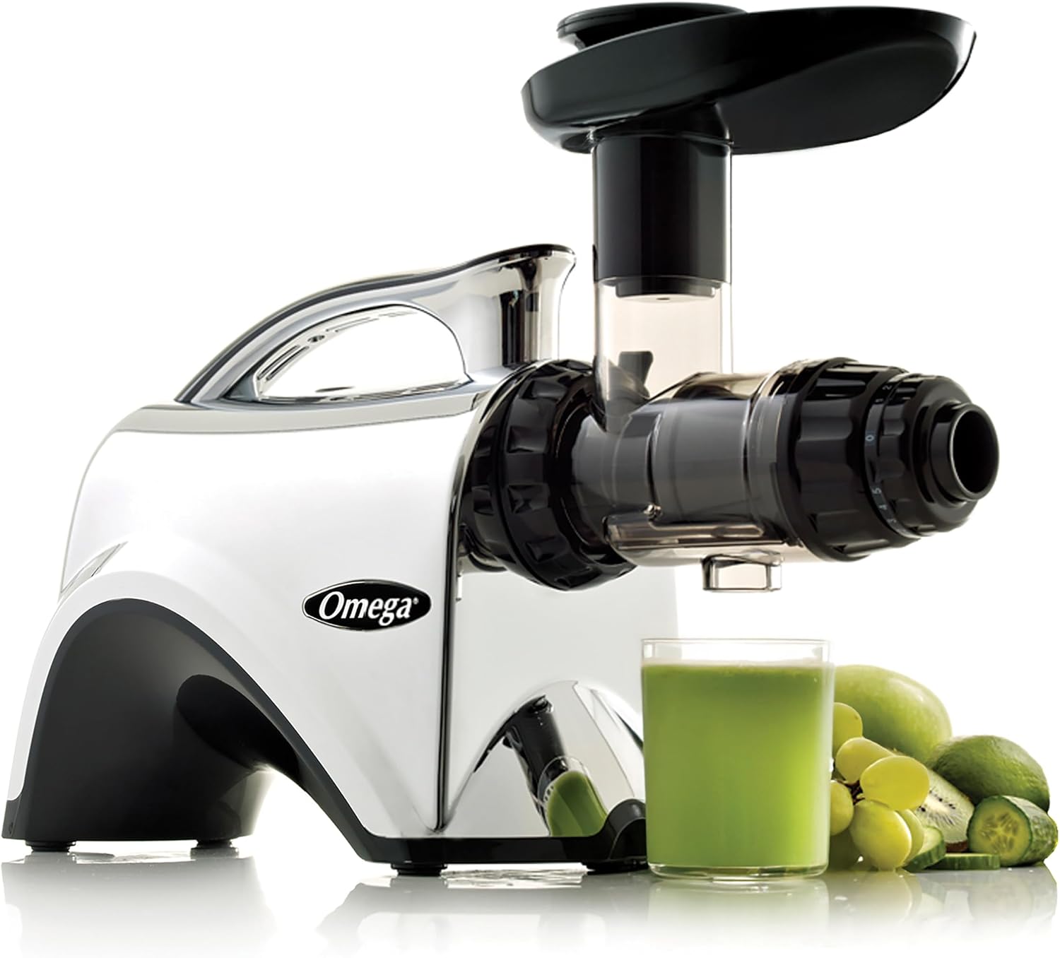 Omega Juicer Premium Vegetable and Fruit Juice Extractor and Nutrition System Makes Nut…