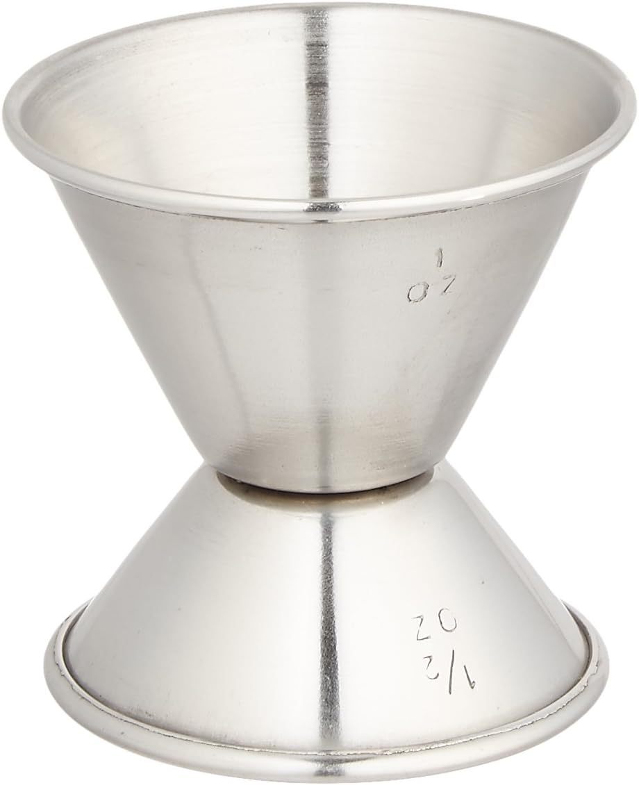 Winco Jigger, 1/2oz x 1oz, S/S