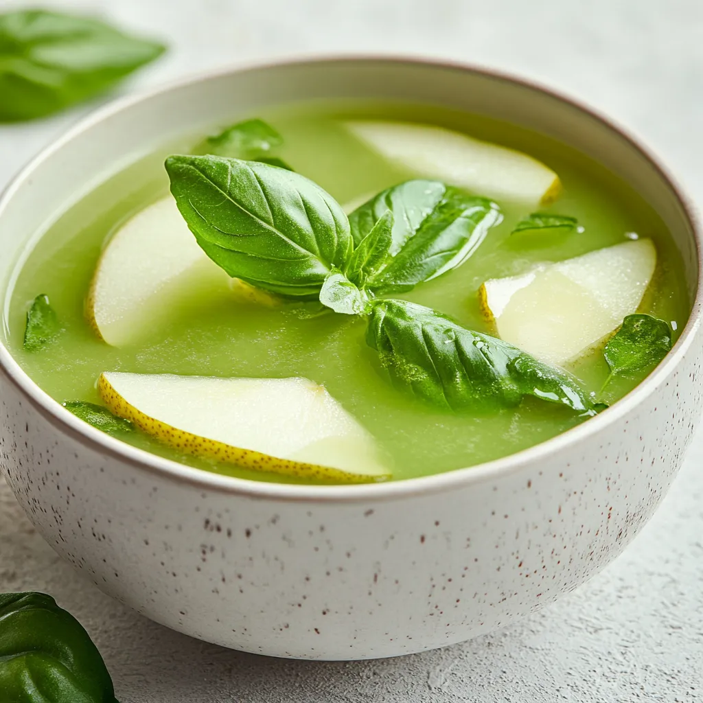 Honeydew Basil Refresher