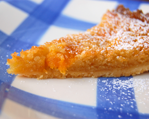 Caramelized Orange and Almond French Tart