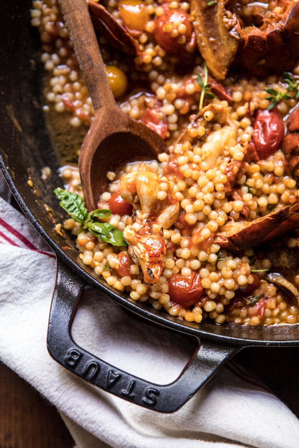 One-Pot Spiced Beef and Tomato Couscous with Fresh Mint