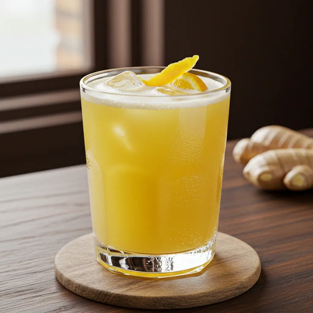 Citrus Ginger Immunity Fizz