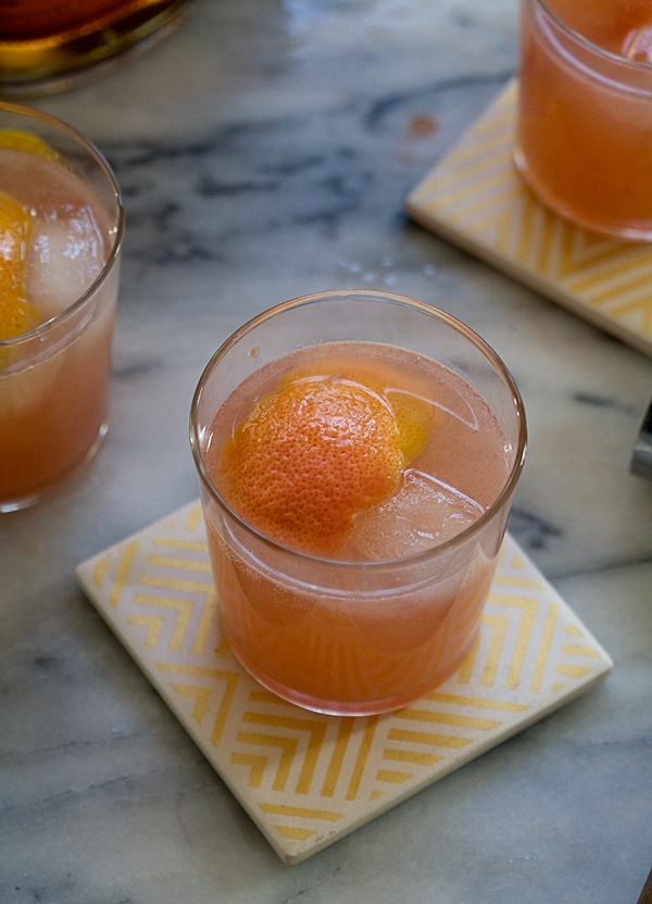 Smoky Grapefruit Old Fashioned