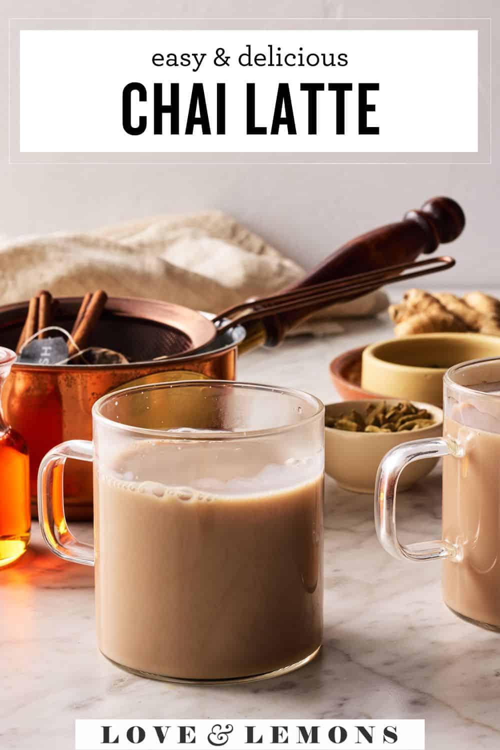 Iced Chai Coffee Latte