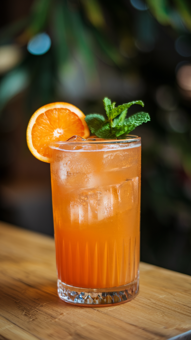 Shaken Citrus Sage Gin Fizz