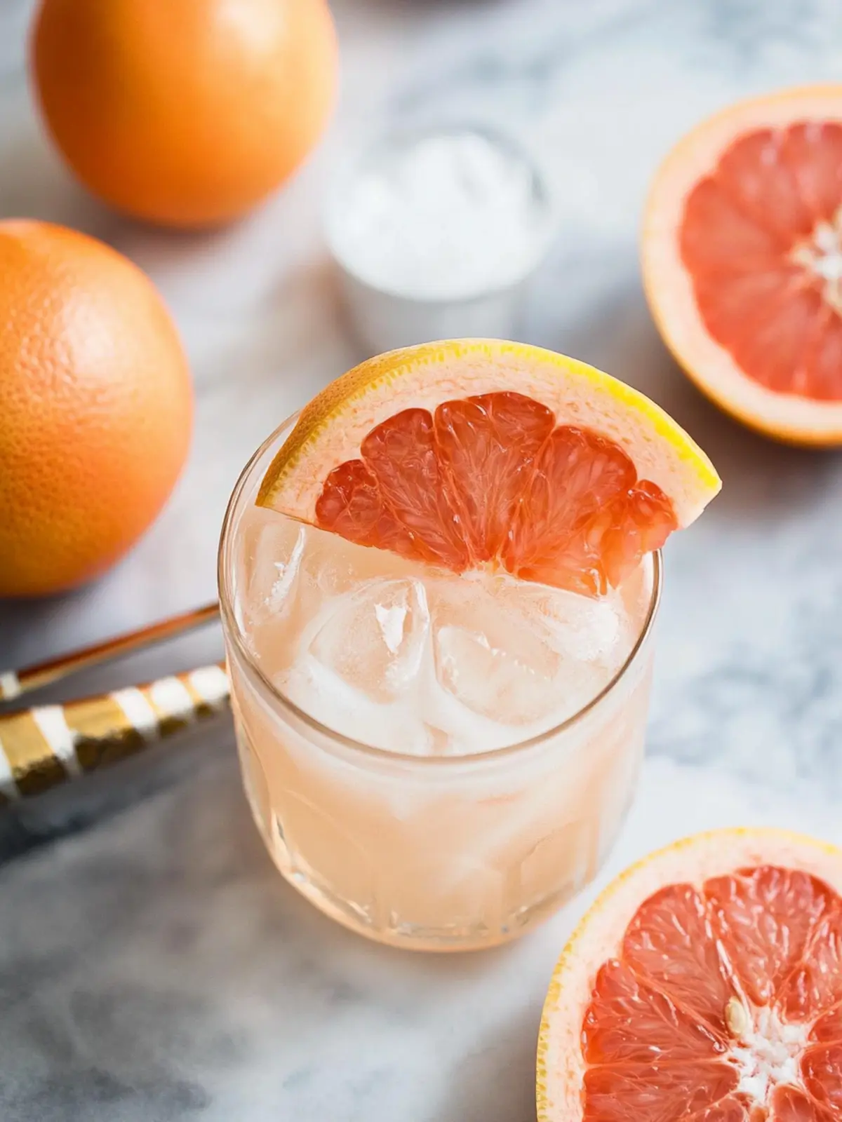 Herbal Gin and Grapefruit Refresher