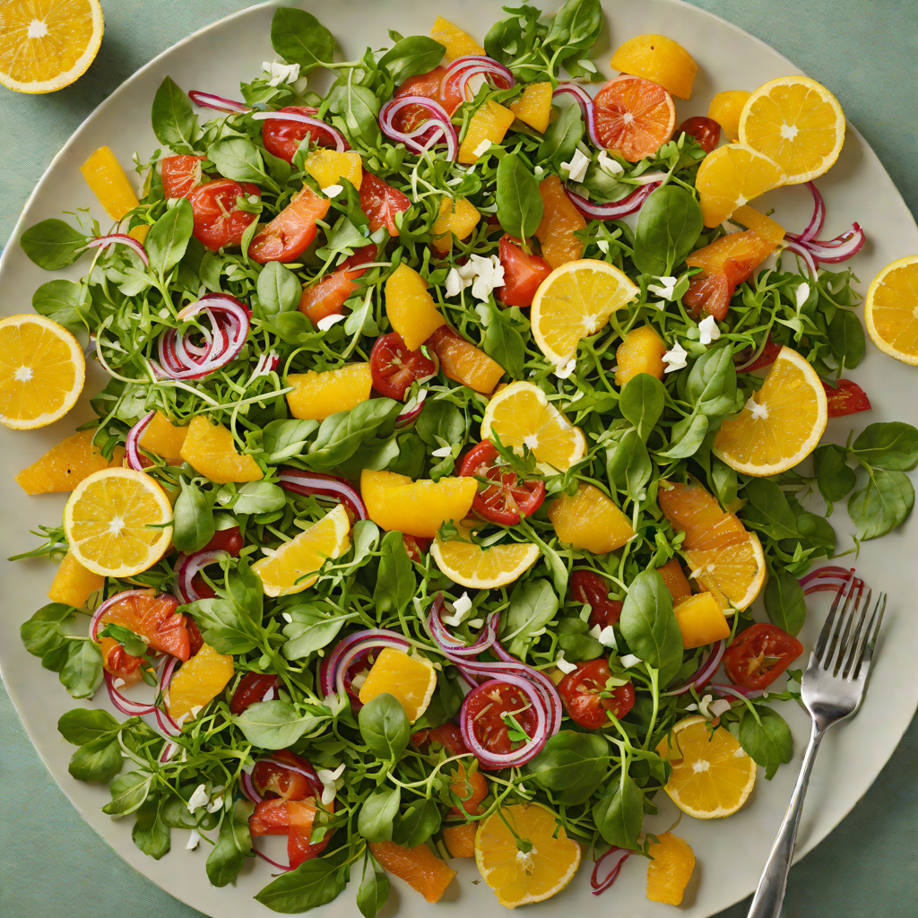 Citrus-Infused Arugula Salad