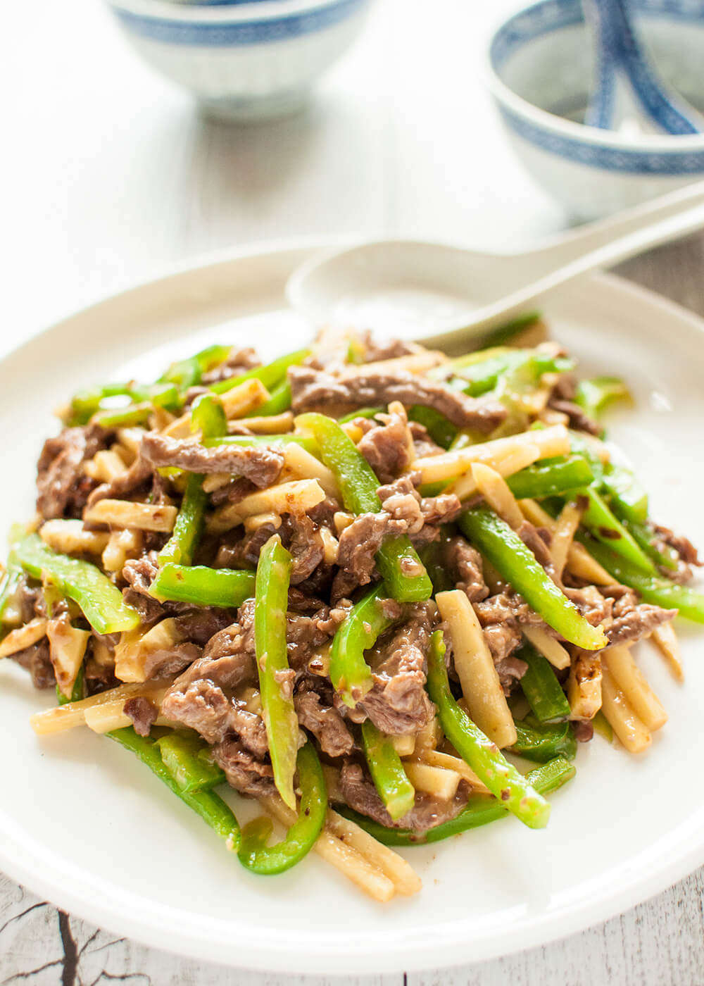 Red Panda-Inspired Sweet and Savory Bamboo Shoot Stir Fry