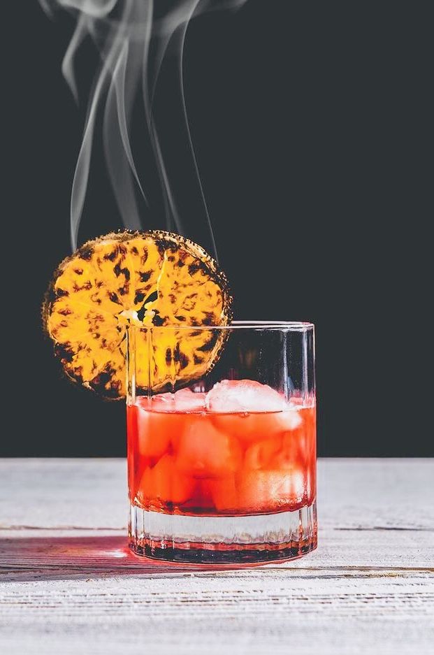 Smoky Citrus Negroni Twist