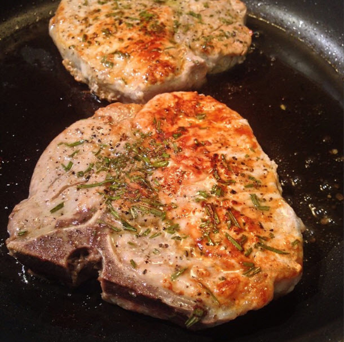 Pan-Seared Pork Chops with Kansas Sweet Corn Relish