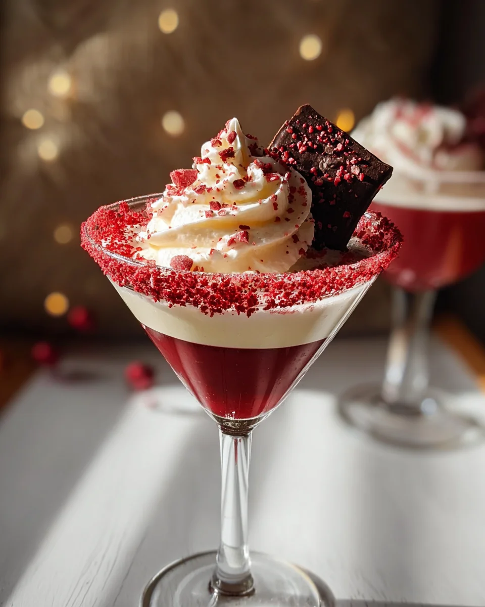 Crimson Velvet Martini