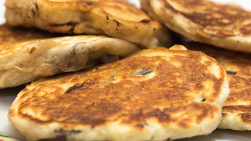 Eifel Forest Mushroom Pancakes with Wild Garlic