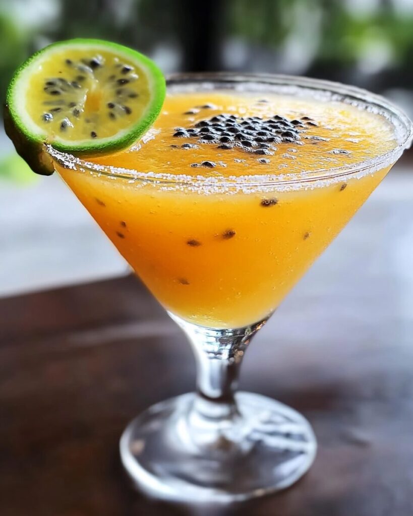 Tropical Ginger Passion Fizz