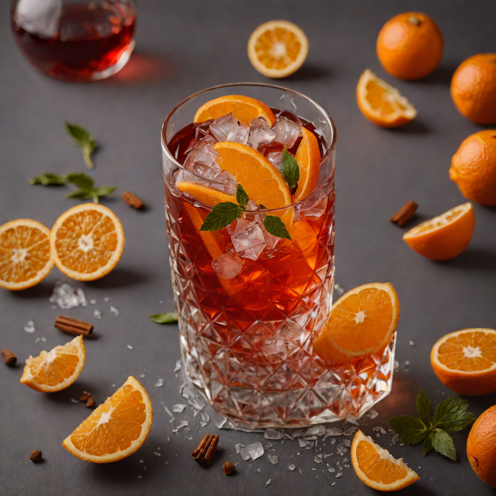 Smoked Orange Mezcal Negroni