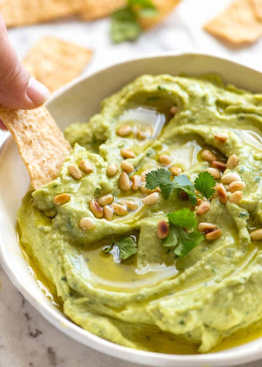 Spiced Avocado Hummus