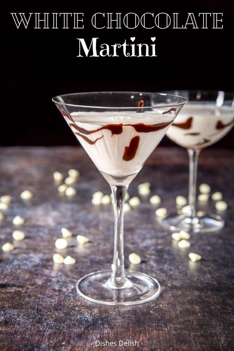 Creamy Lavender White Chocolate Martini