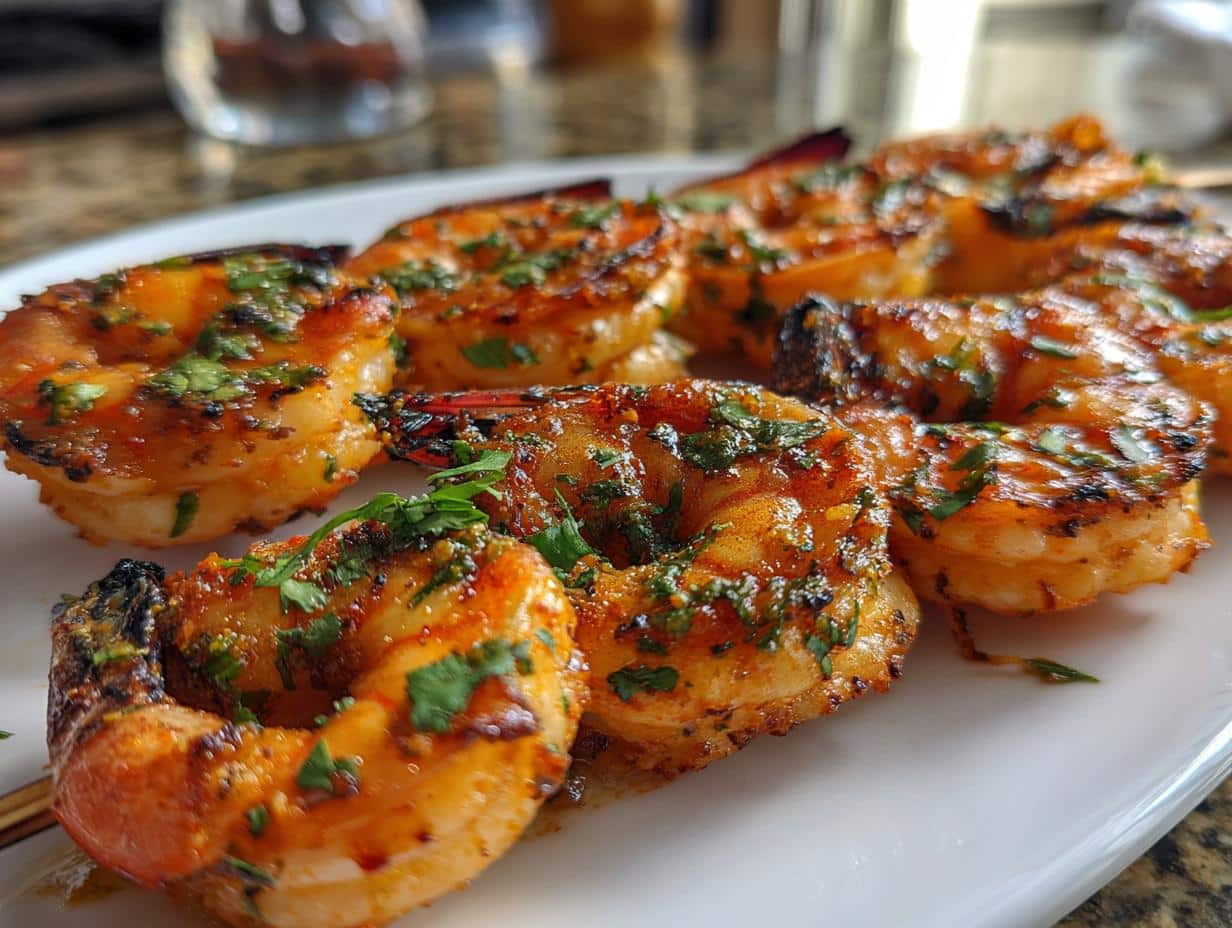 Chili-Lime Grilled Shrimp Skewers