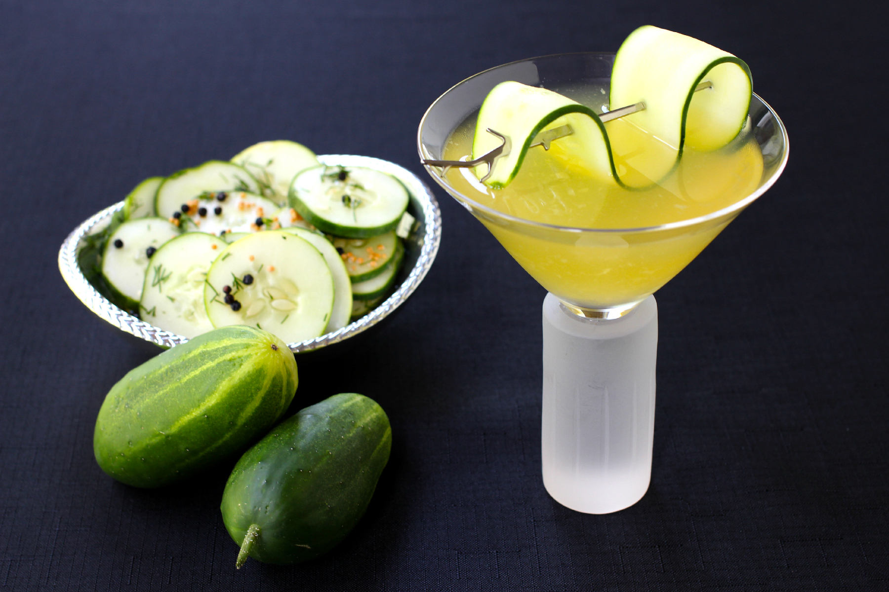 Herbaceous Gin and Cucumber Martini