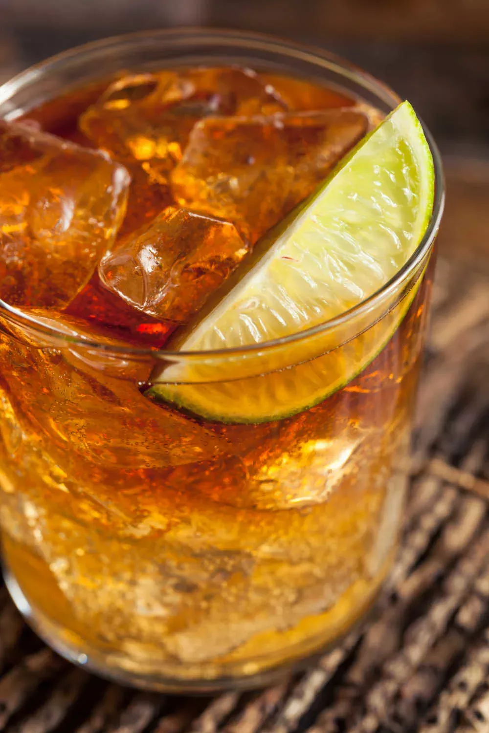 Spiced Dark Rum and Ginger Mule