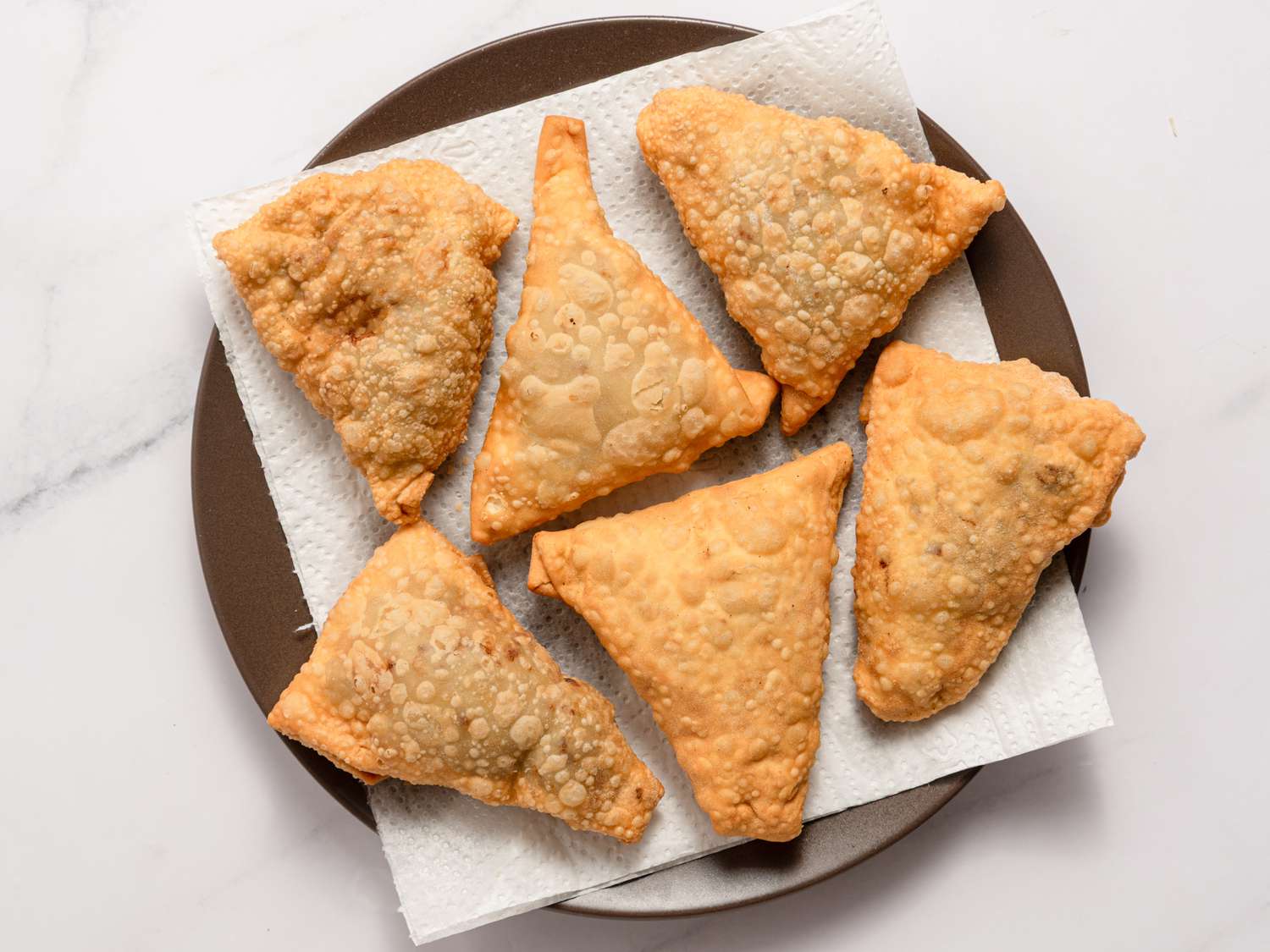 Pan-Fried Sambusa with Spiced Lentil Filling