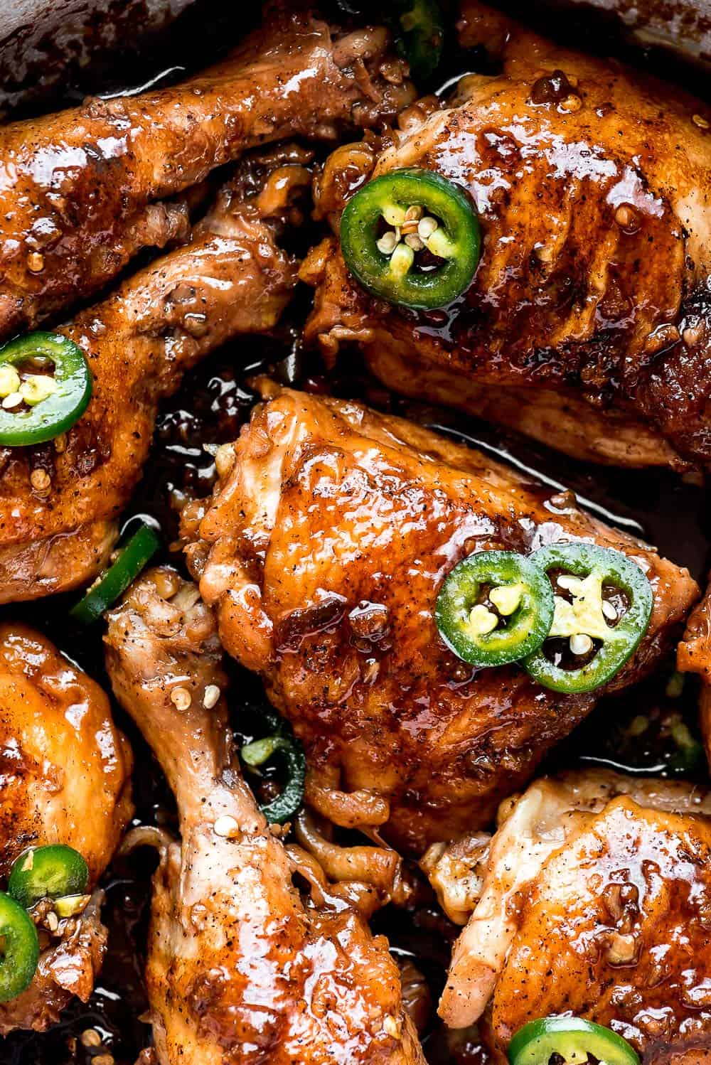 Slow-Simmered Chicken Adobo with Soy and Vinegar Sauce