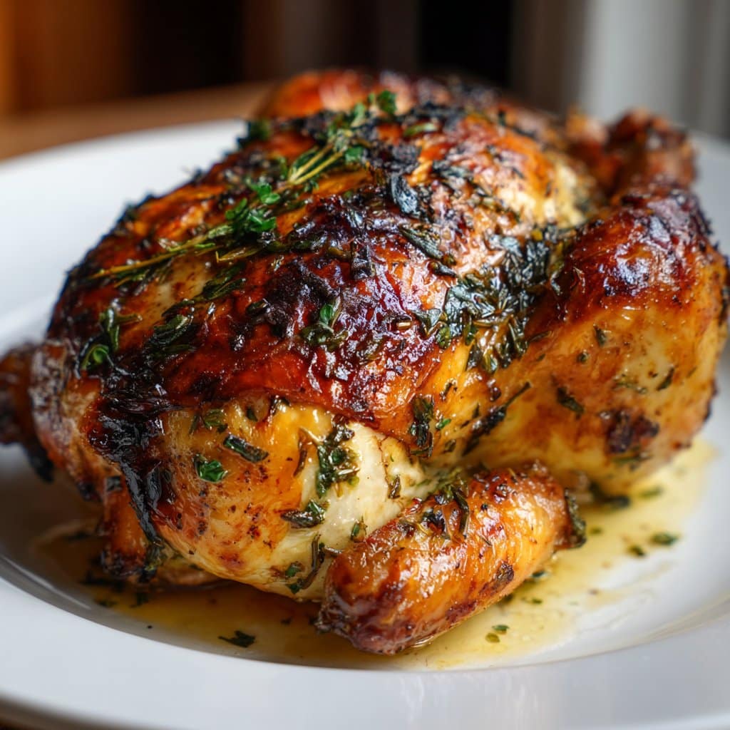 Martin Guitar-Style Herb-Roasted Chicken with Crispy Skin