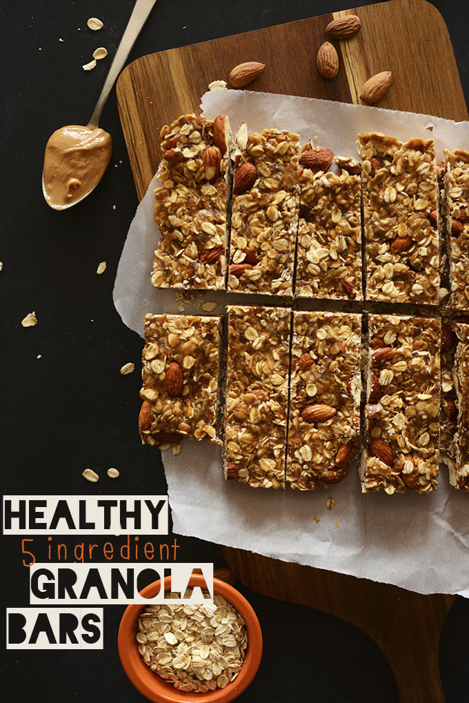 Citrus-Infused Honey Almond Granola Bars