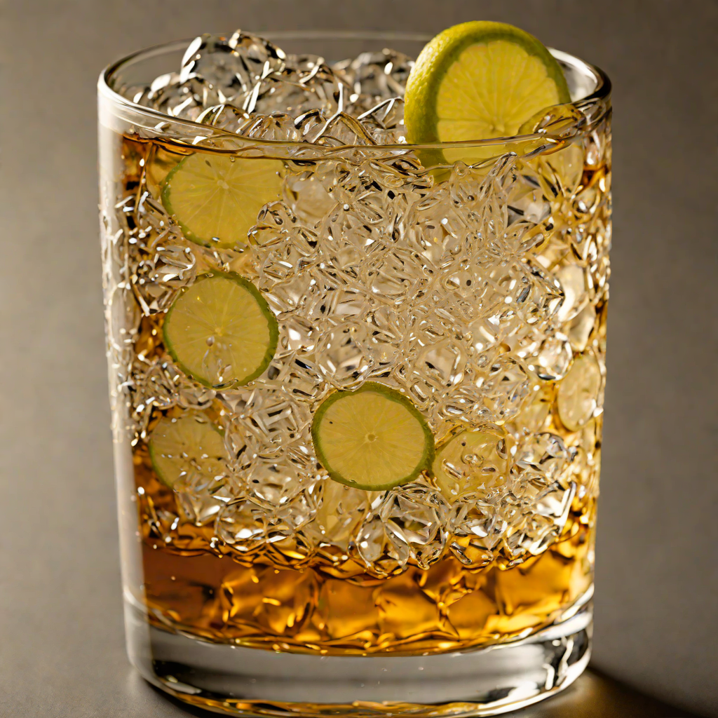 Japanese-Style Whiskey Highball with Soda Water