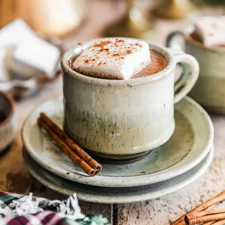 Anise and Cinnamon Infused Hot Chocolate