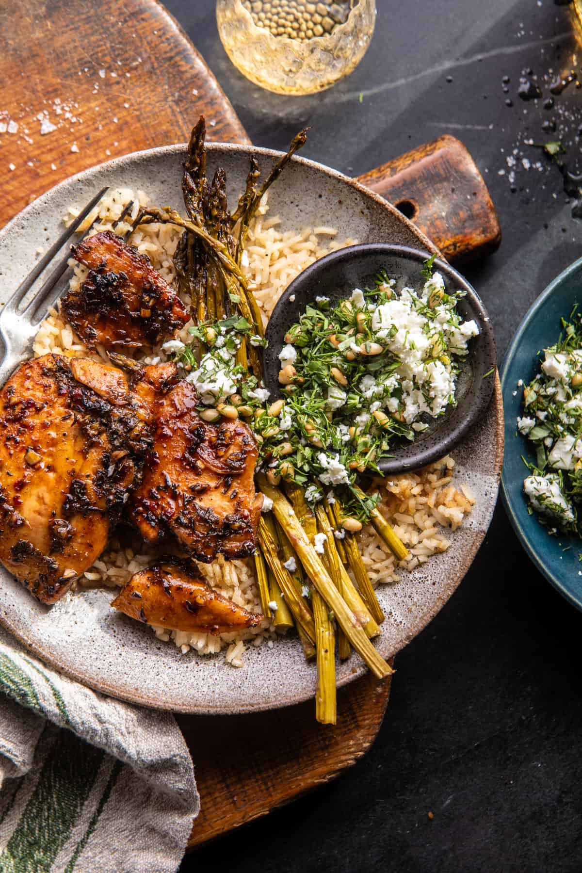 Pan-Roasted Chicken Thighs with Honey-Balsamic Glaze and Caramelized Shallots