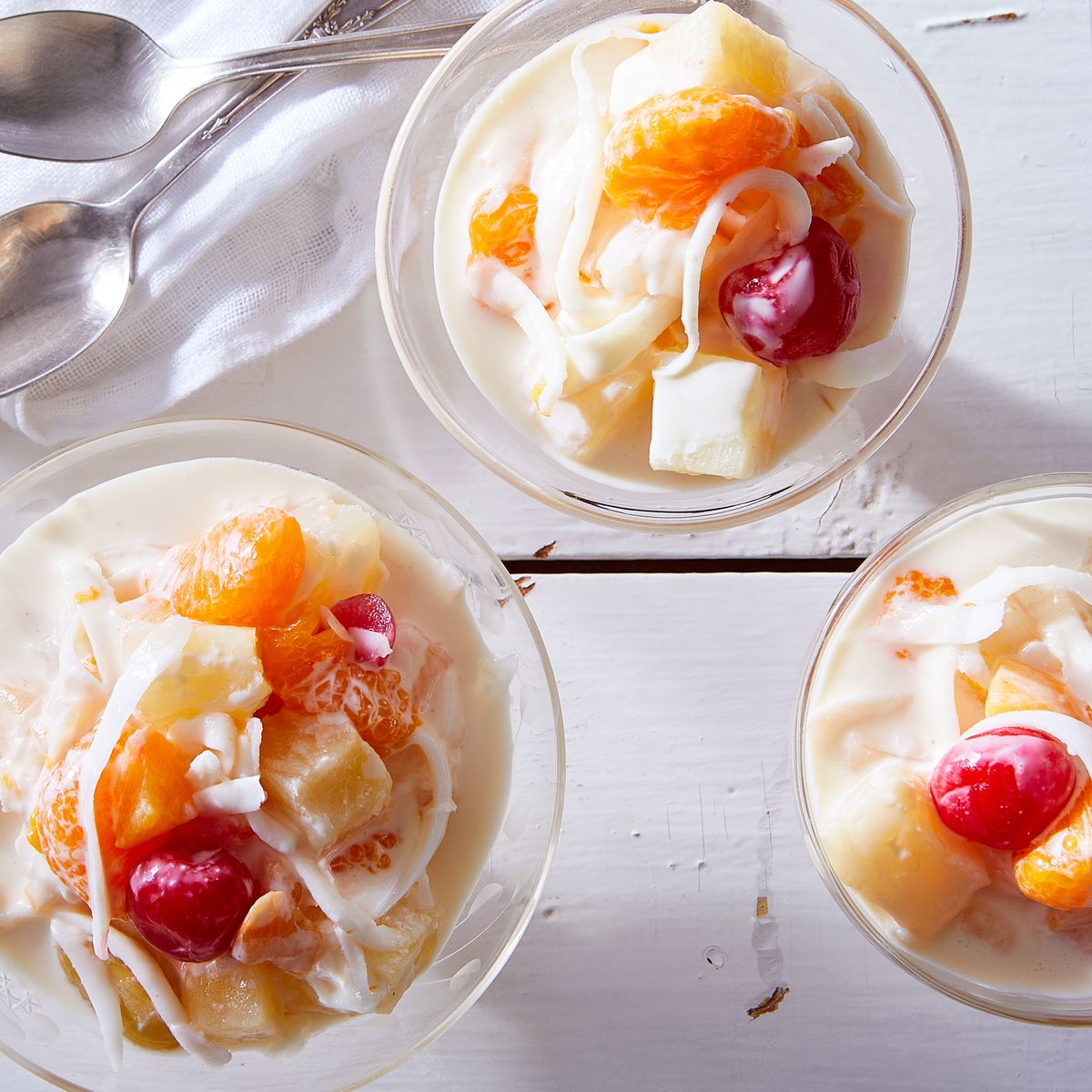 Mango and Coconut Filipino Fruit Salad