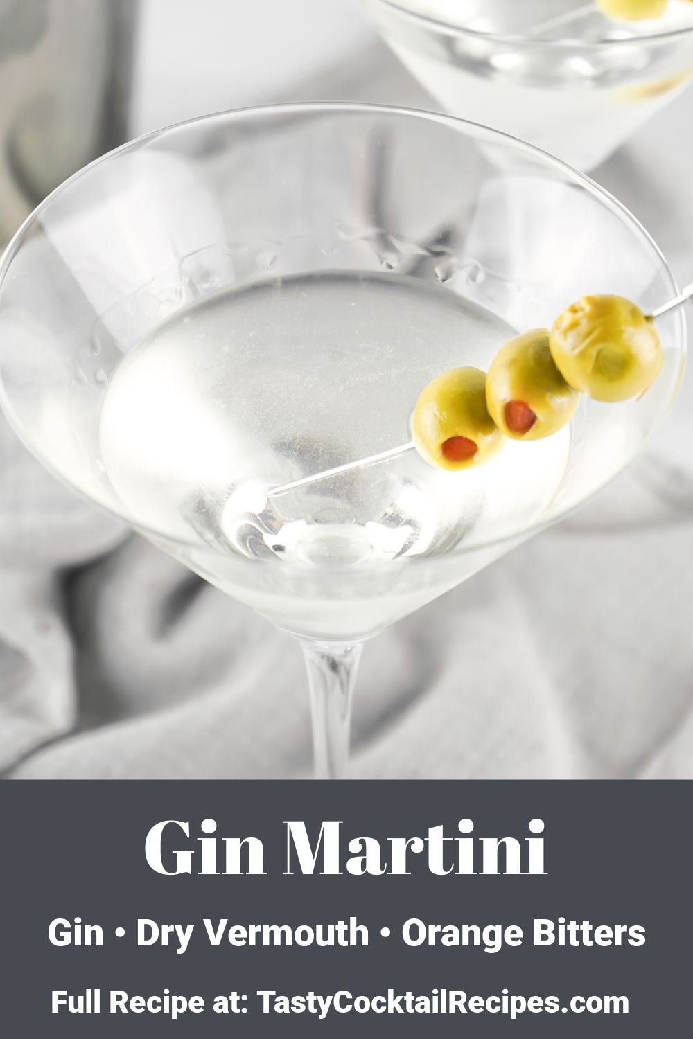 Digital Citrus Gin Martini