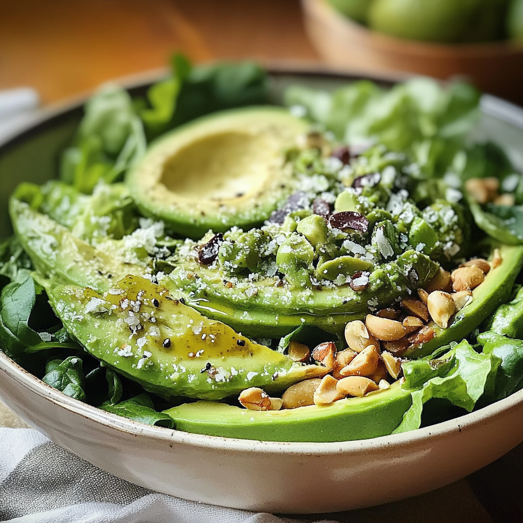 Tomatillo and Avocado Salad with Toasted Pepitas