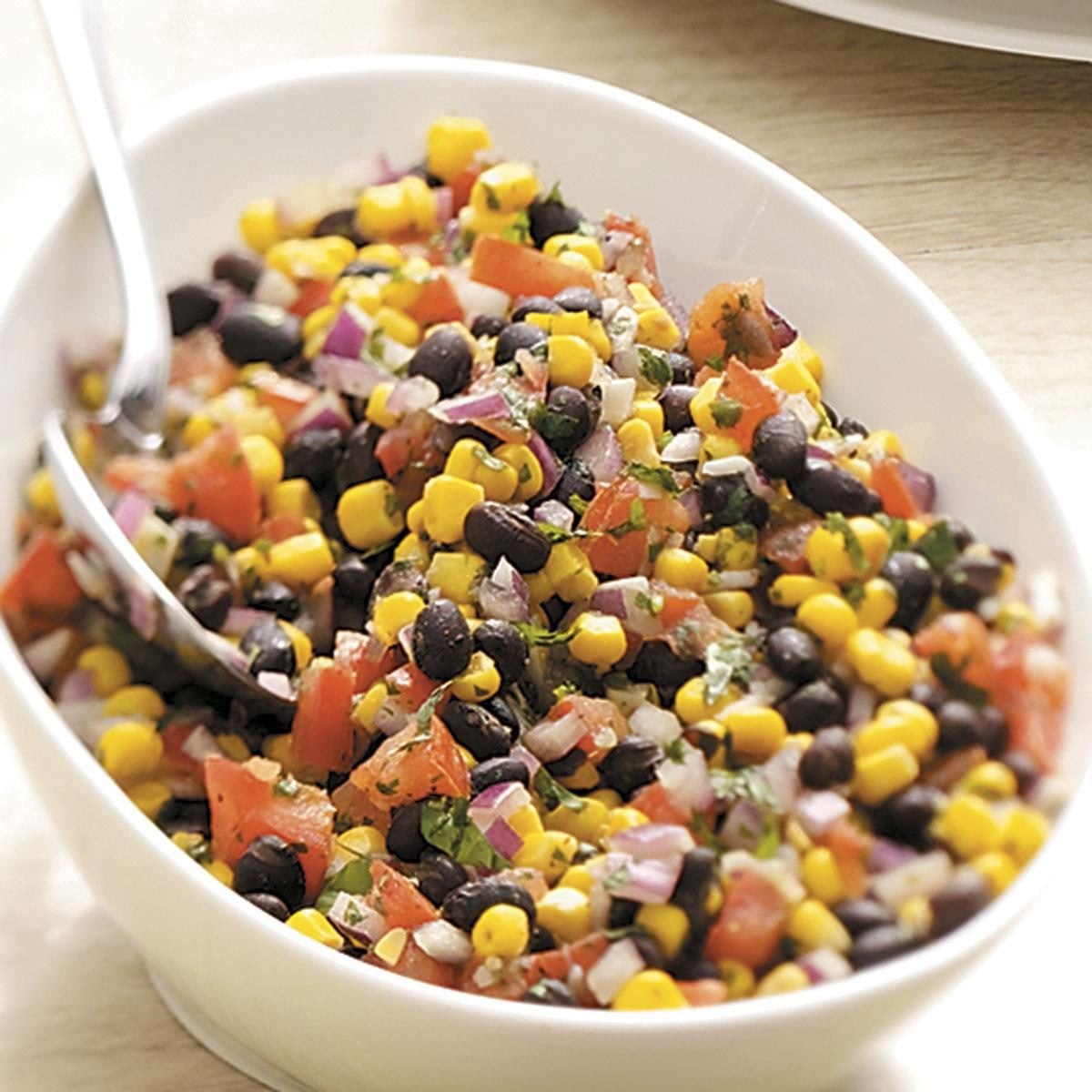 Muirfield Village-inspired Roasted Corn and Black Bean Salad