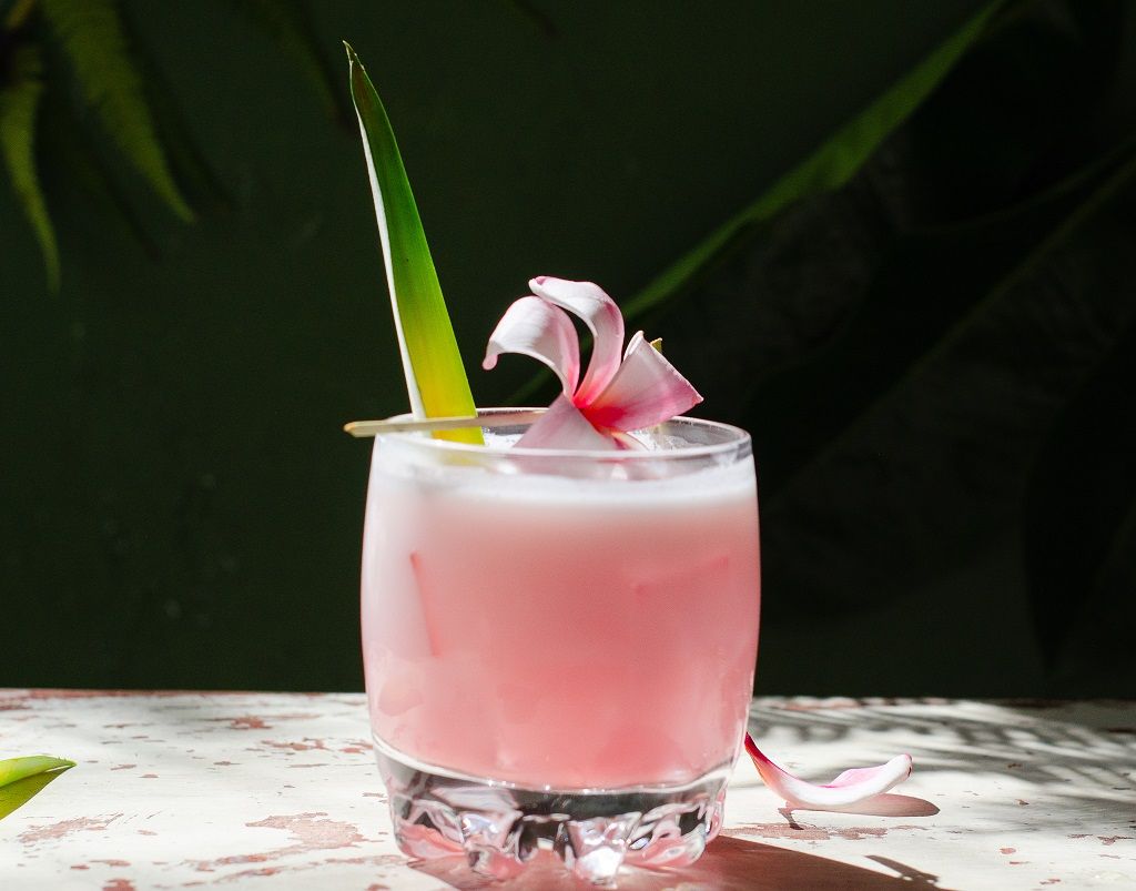 Shaken Tropical Guava Sparkler