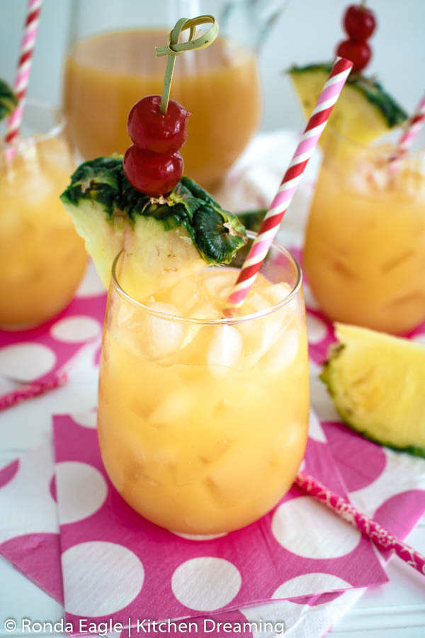 Tropical Ginger Rum Shake