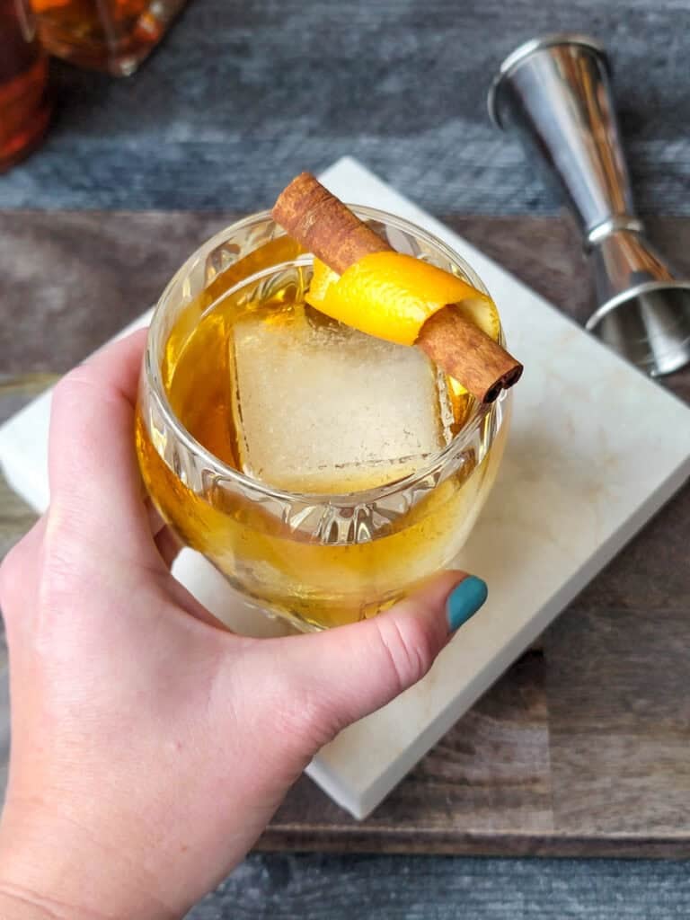 Velvet Spiced Cinnamon Old Fashioned