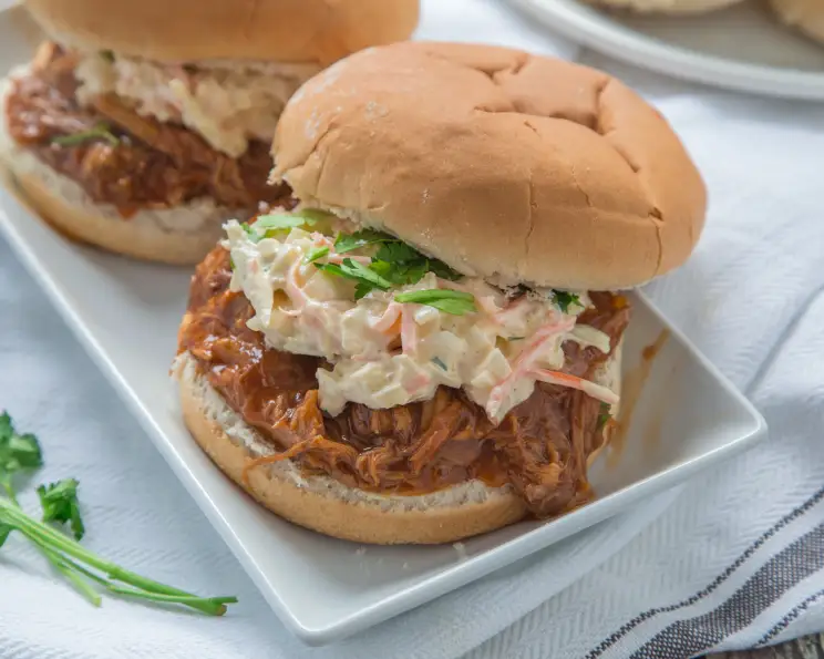 Tuscaloosa BBQ Pulled Pork Sandwiches