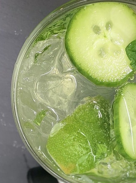 Stirred Gin and Cucumber Cooler