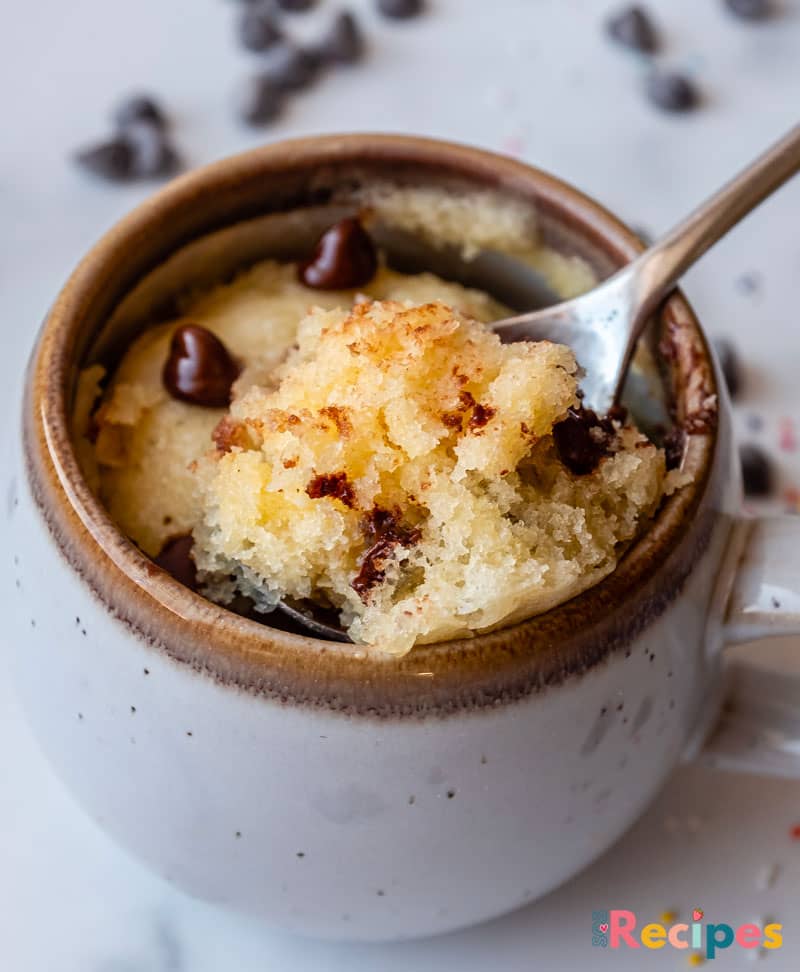 Vanilla Churro Mug Cake