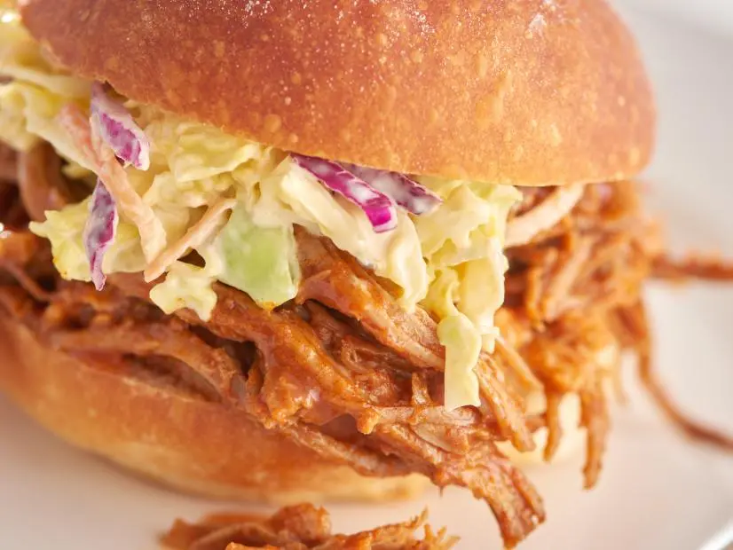 Alabama-Style Pulled Pork Sliders with Tangy Slaw