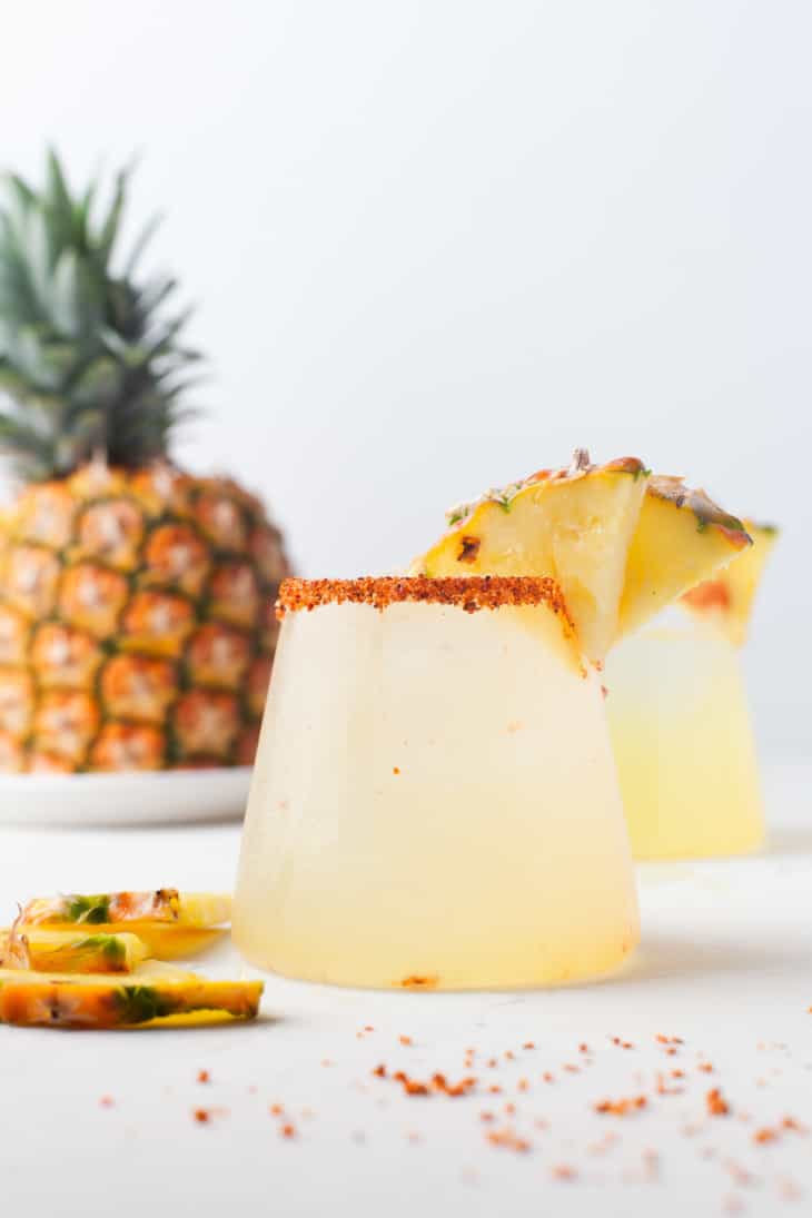 Smoked Mezcal Pineapple Margarita