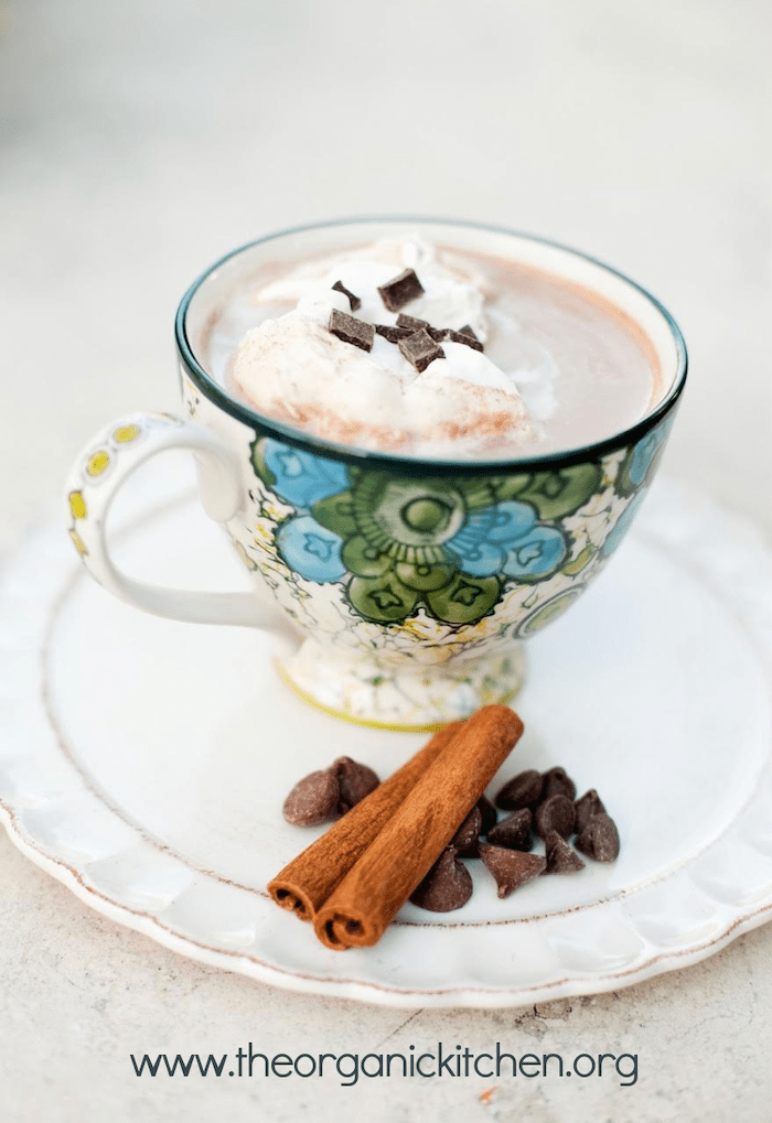 Creamy Spiced Hot Chocolate with Cinnamon Whip