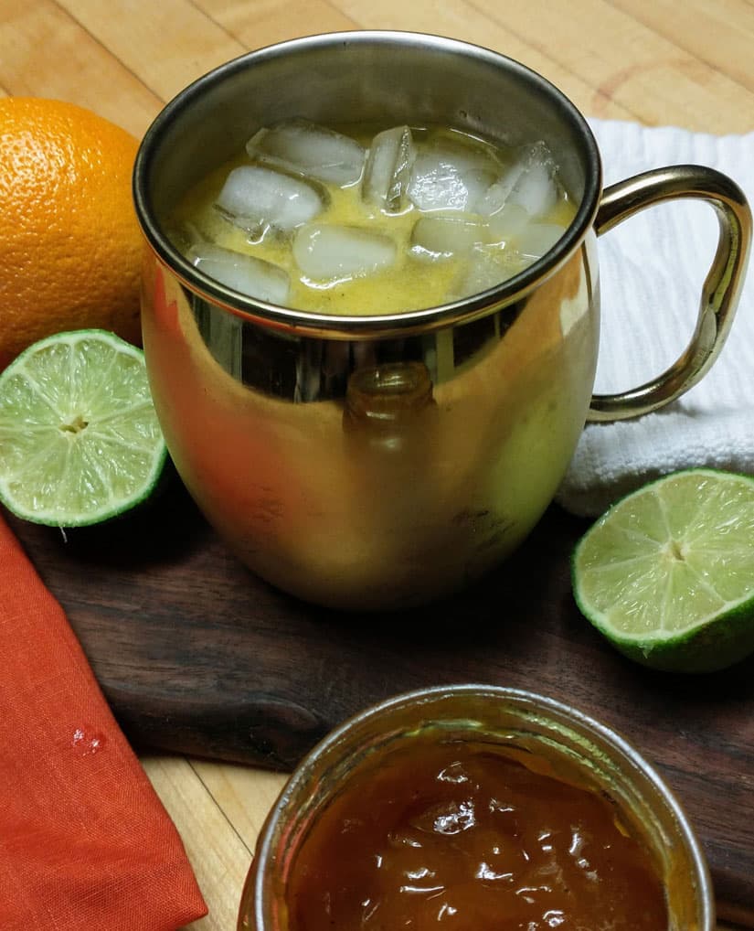 Citrus-Spiced Ginger Mule
