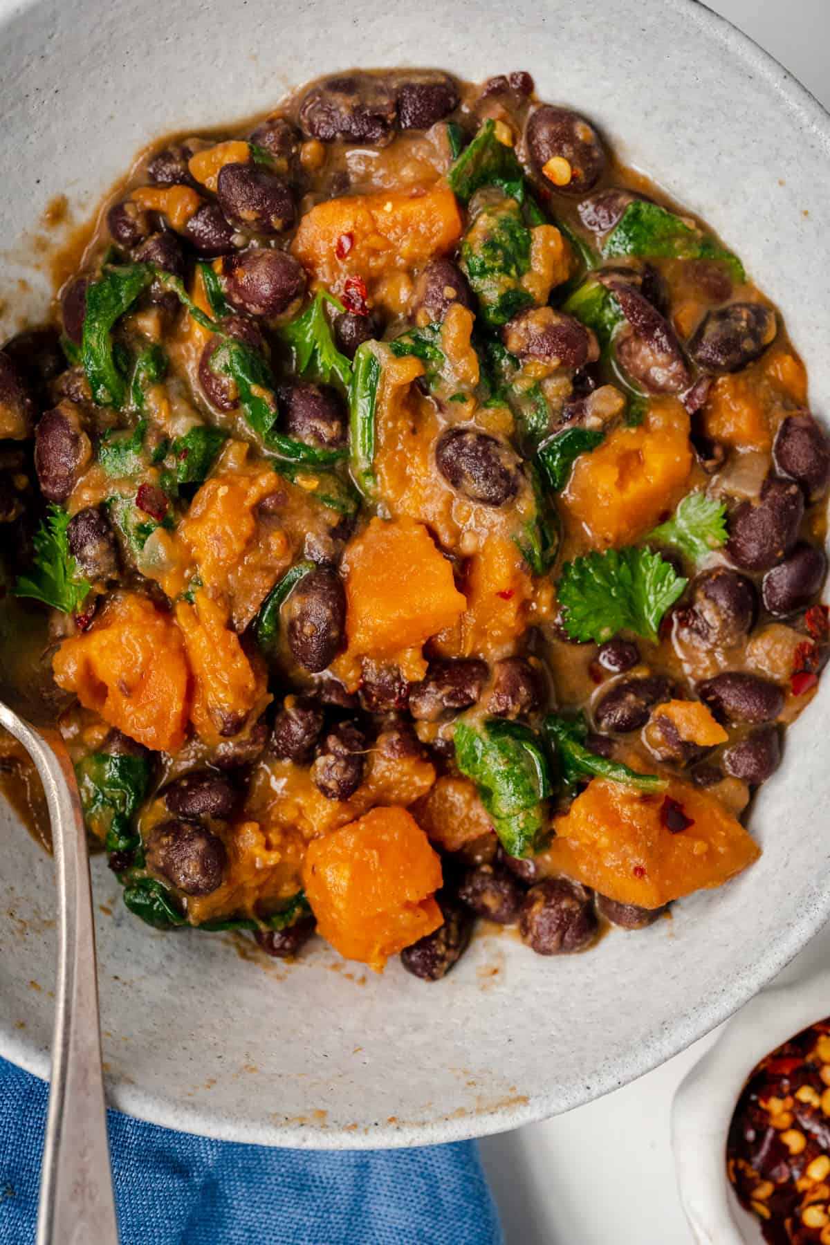 Slow-Simmered Caribbean Black Bean and Sweet Potato Stew