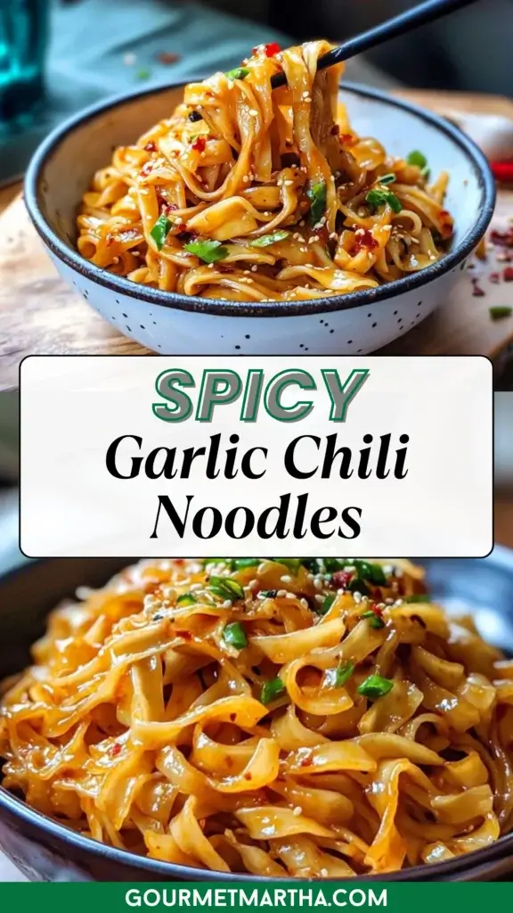 Stir-Fried Asian Fusion Noodles with Garlic and Chili
