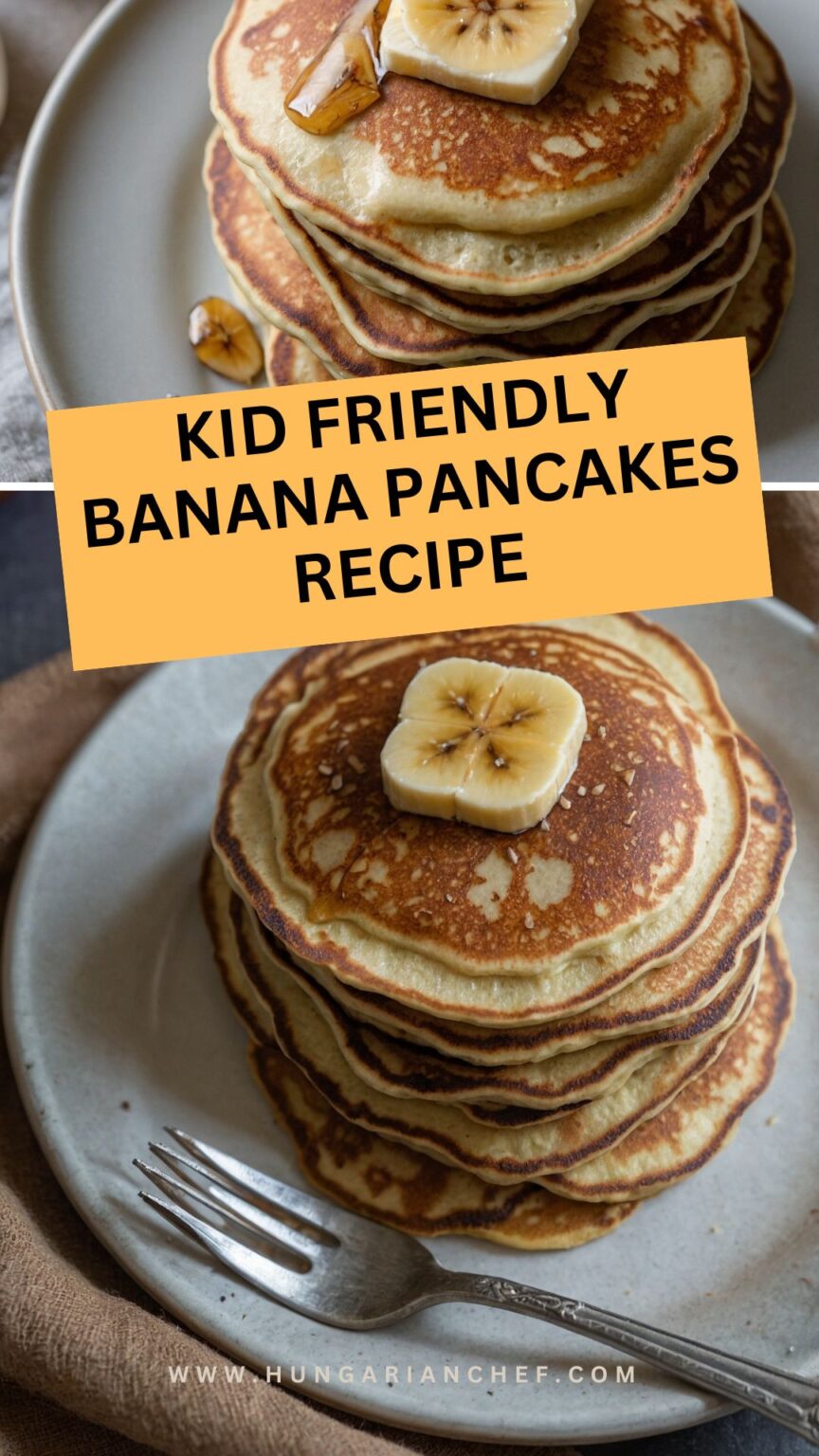 Safari-Themed Banana Pancakes for Kids